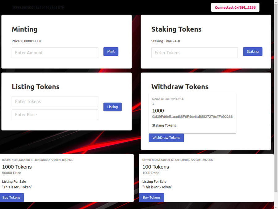 Staking Contract